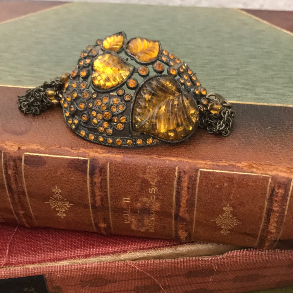 Vintage Amber Bracelet